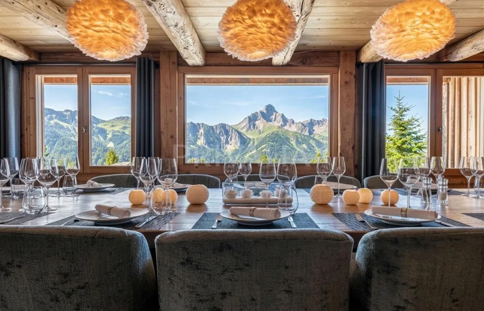 Chalet d'exception au sommet de Megève