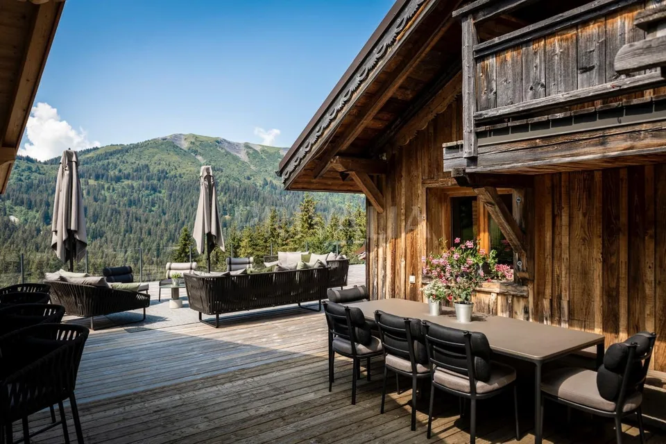 Chalet d'exception au sommet de Megève
