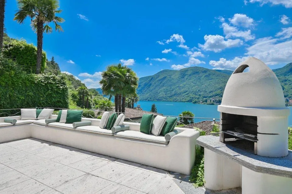 Splendida villa con fascino mediterraneo, piscina e fantastica vist... – Foto 6 von 11