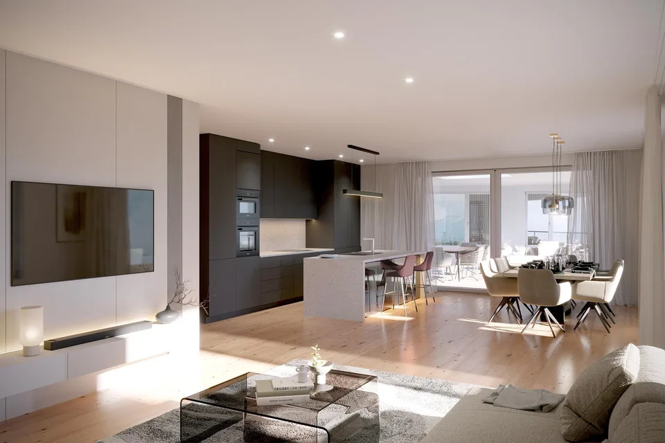 5.5-Zimmer Penthousewohnung mit Panorama auf den Pilatus