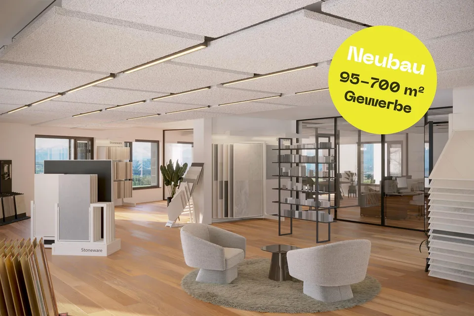 Attraktive Gewerbeflächen - Flexibel kombinierbar