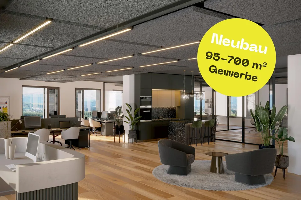 Attraktive Gewerbeflächen - Flexibel kombinierbar
