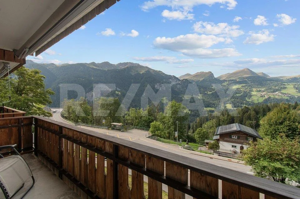 3½-Zimmer-Wohnung mit schöner Bergsicht, Sonne und ruhiger Lage in ...