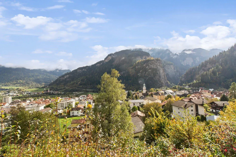 Sonnige Maisonette mit Bergpanorama