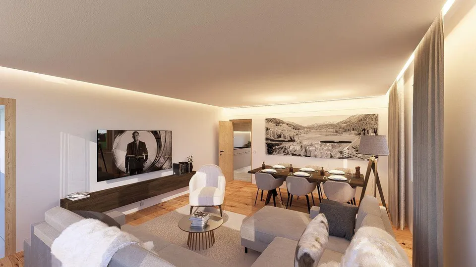 4.5 Zimmerwohnung am Flüelabach - Ihr Zweitwohnsitz in Davos