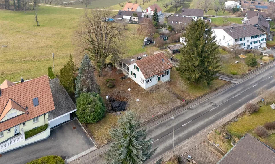 Erschlossenes Grundstück mit wunderbarer, unverbaubarer Aussicht