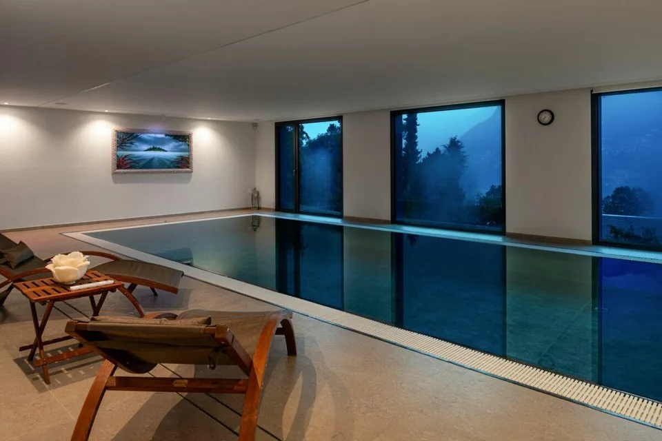 Luxury Residence with Wellness & Garden - Collina d'Oro, Near TASIS