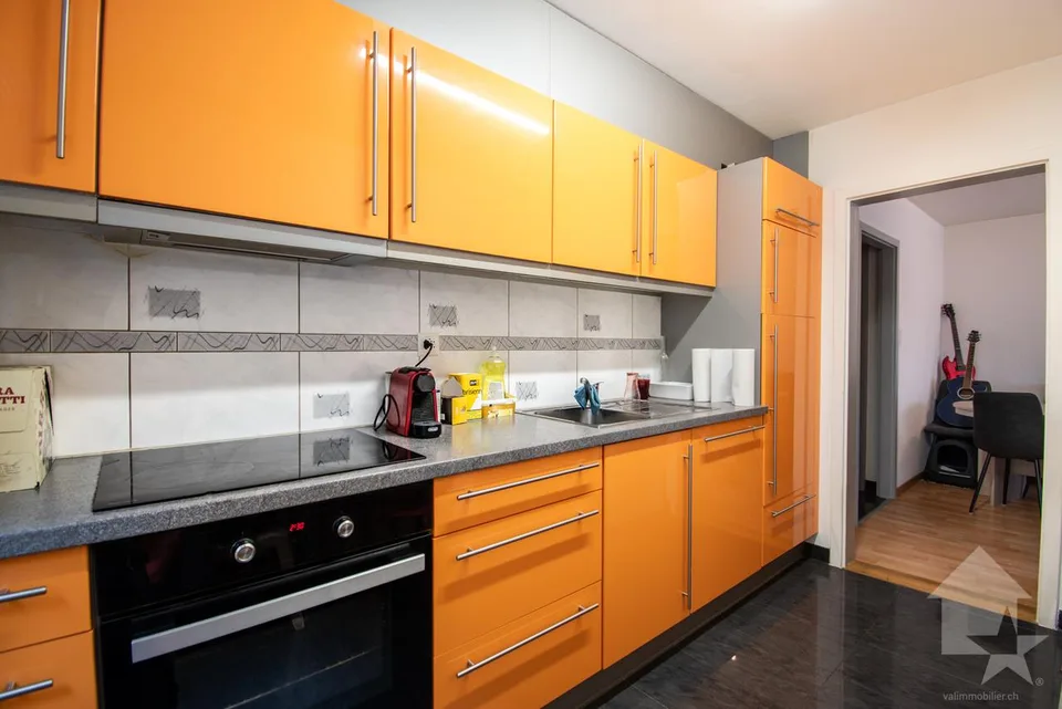 Saint-Maurice, appartement 3.5 pièces en attique