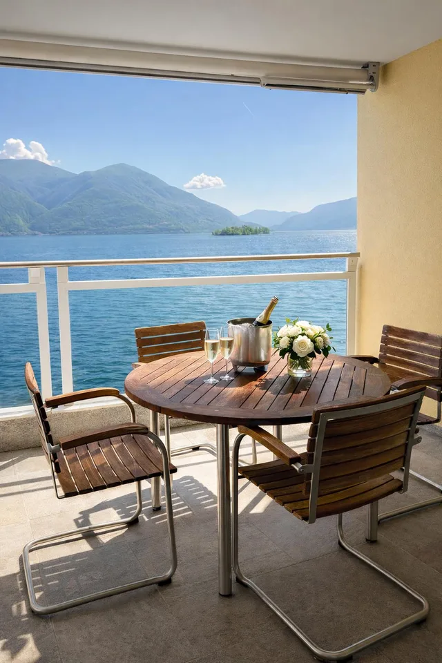 Appartamento di 4 1/2 locali esclusivo direttamente sul lago