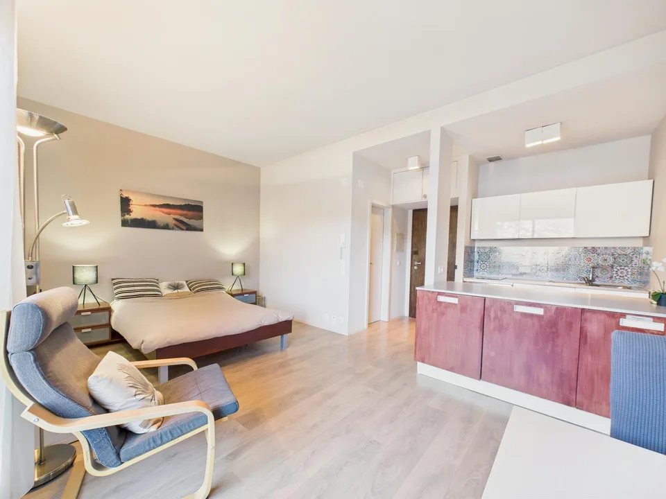 Elegantes, renoviertes Studio mit Seeblick in Paradiso