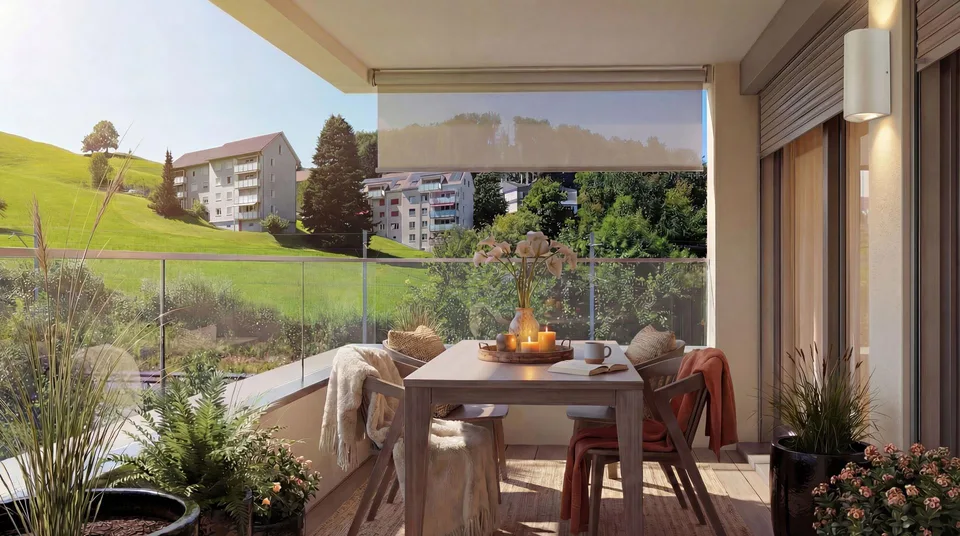 Projekt Erlenbach Herisau – Wohnung 2 – Erdgeschoss Ost