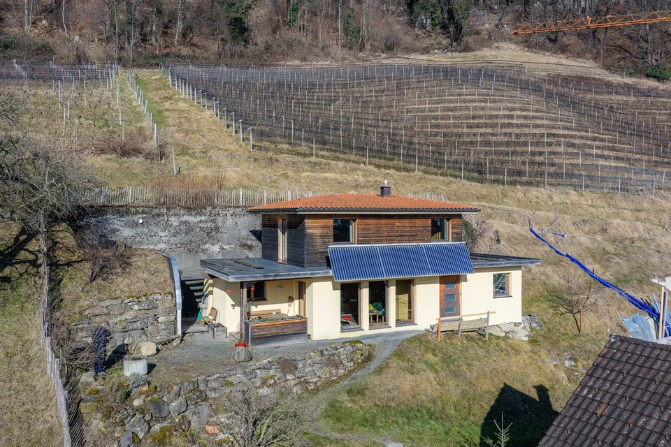 Einfamilienhaus, Wohnhaus mit Scheune und Stickerhüsli