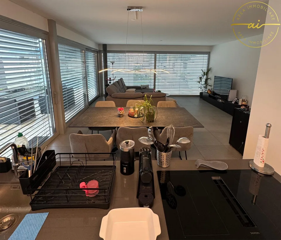 ATTICO 3.5 LOCALI CON AMPIA TERRAZZA NEL CUORE DI BELLINZONA