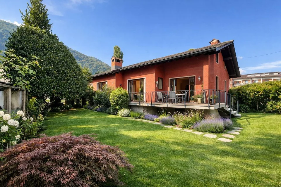 Casa unifamiliare con giardino nel centro di Bellinzona – grande po...