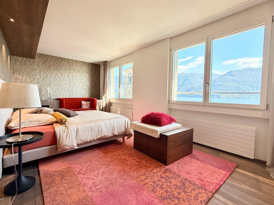 Attico di Lusso - 5.5 locali con Vista Lago - Res. Secondaria