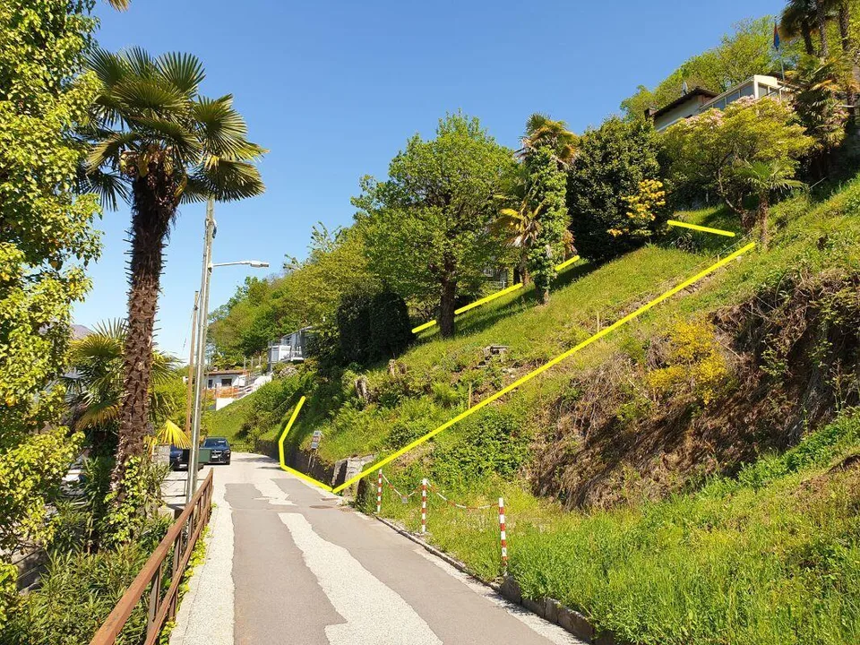 Terreno Edificabile a Magadino con vista lago - Grundstück mit Sees...