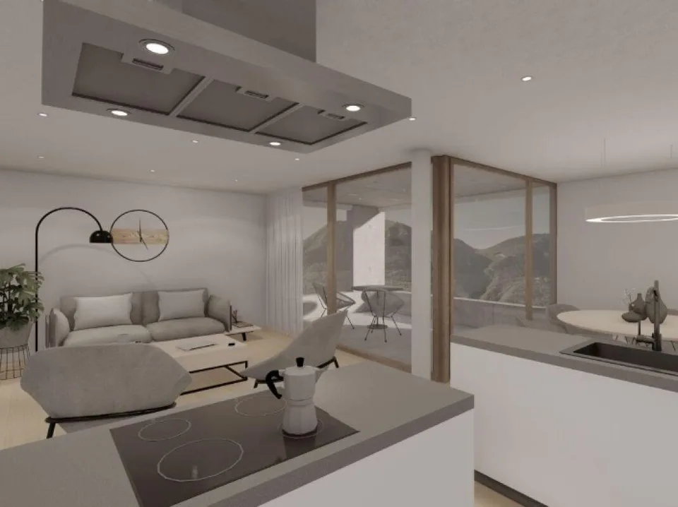 Appartement au premier étage de 4,5 pièces, Bloc Sud
