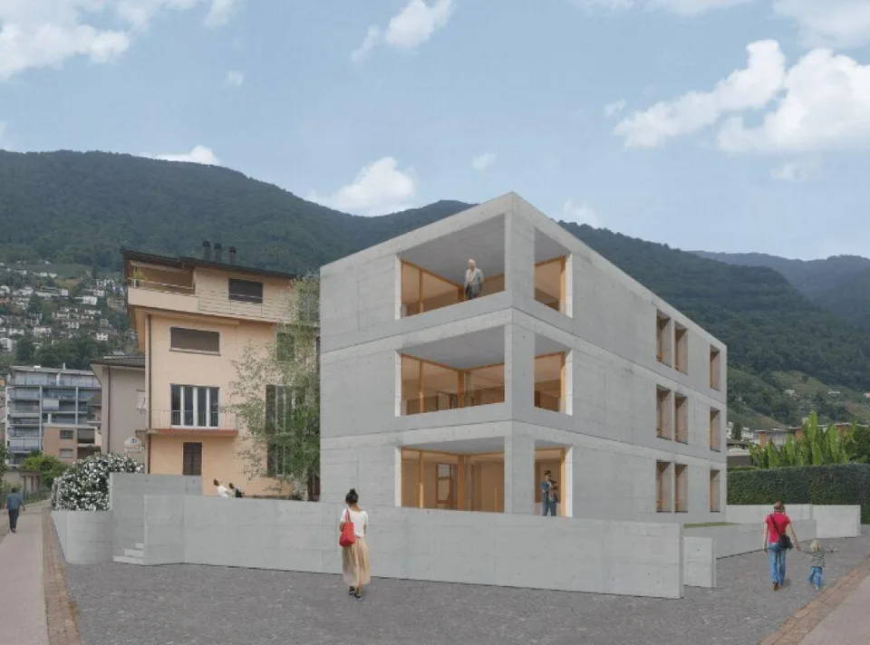 Appartement au premier étage de 4,5 pièces, Bloc Sud