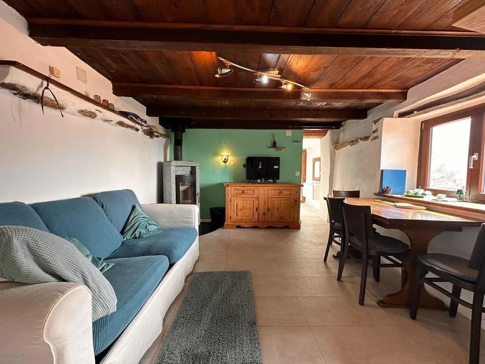 Charming Rustic with Panoramic Terrace and Barn to Renovate