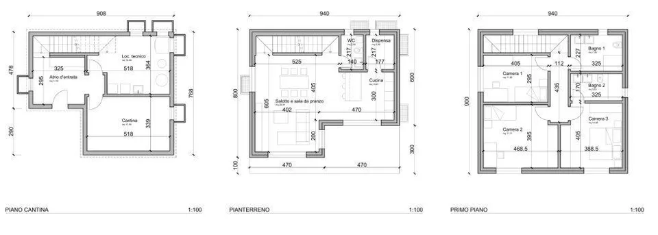 4 Case unifamiliari moderne con giardino e vista aperta | 4 Moderne...
