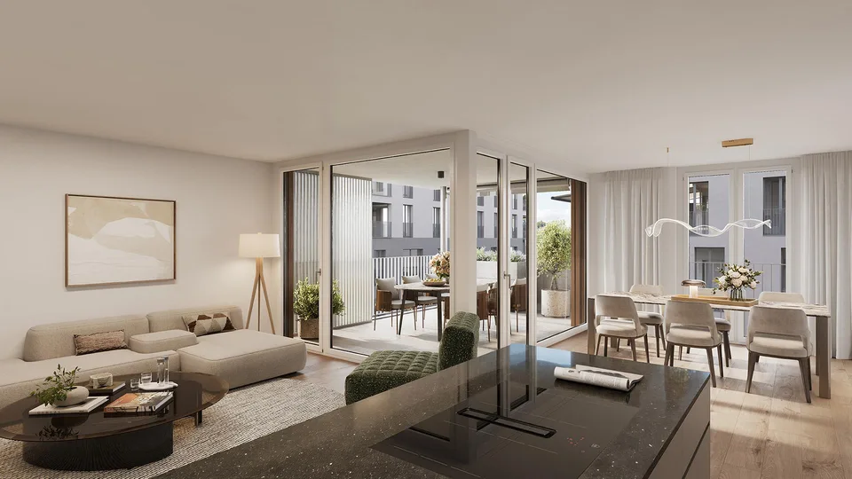 Geborgenheit trifft Moderne - moderne 4.5-Zimmerwohnung – photo 6 sur 13