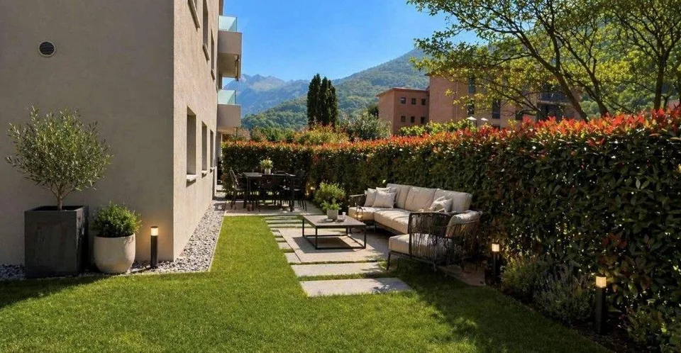 Nuovo appartamento di 3.5 locali con giardino