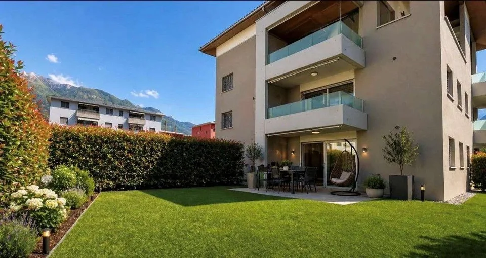 Nuovo appartamento di 3.5 locali con giardino