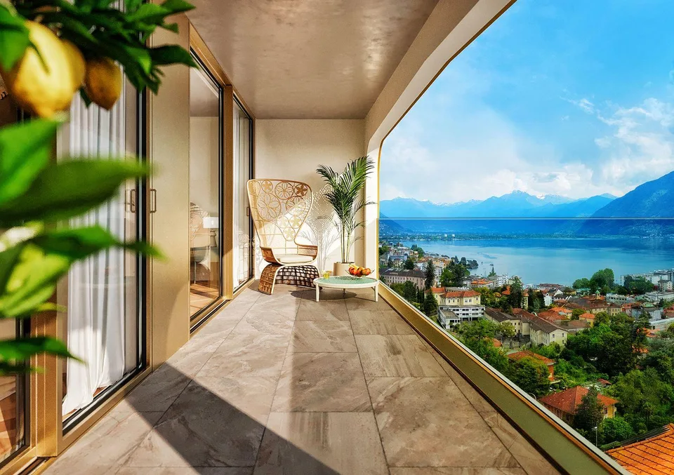Una vista mozzafiato a dieci minuti a piedi dal centro di Locarno