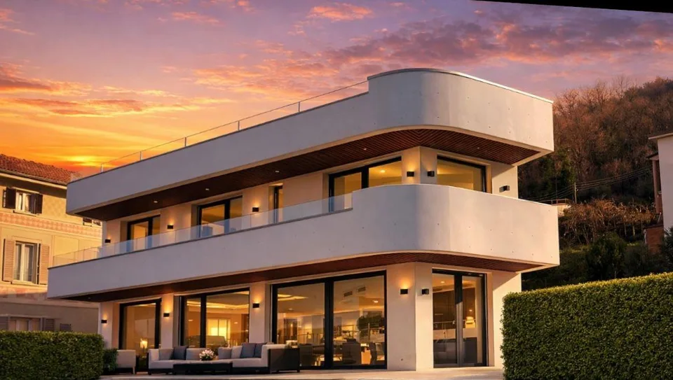 Villa im Design mit einzigartiger Lage und atemberaubendem Seeblick und Anlegestelle – Foto 22 von 23