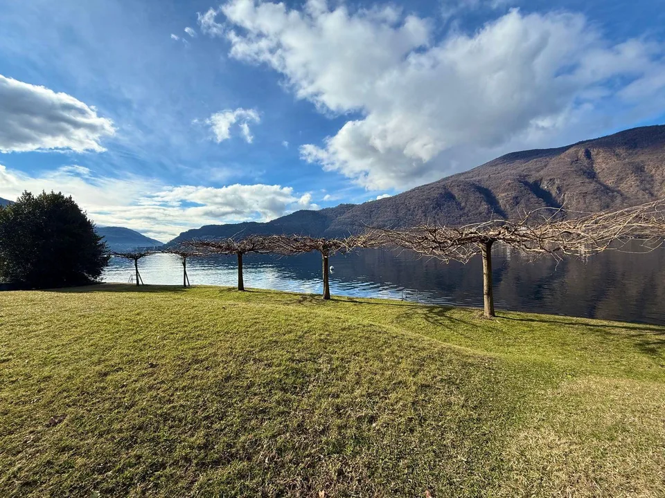 Appartamento di 2,5 locali con piscina e accesso al lago