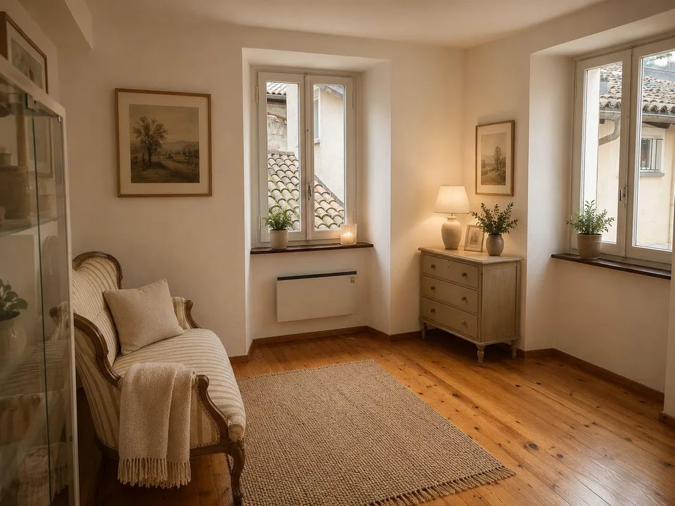 Stilvoll renovierte Residenz im historischen Dorfkern von Morcote |...