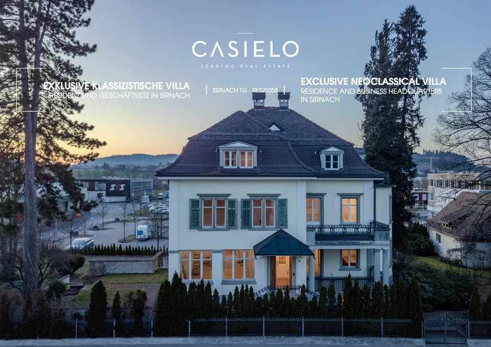 Exklusive Klassizistische Villa  - Residenz und Geschäftssitz