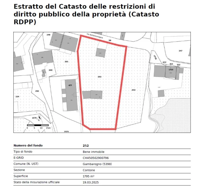 ZU VERKAUFEN IN CONTONE (Gambarogno) - GROSSES BEBAUBARES LAND – foto 10 di 10