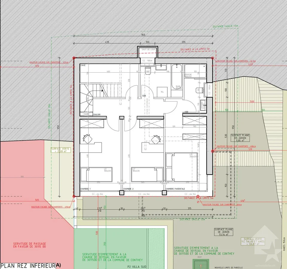 Villa d'architecte 4.5 pièces à construire sur les hauts de Conthey – foto 9 di 10