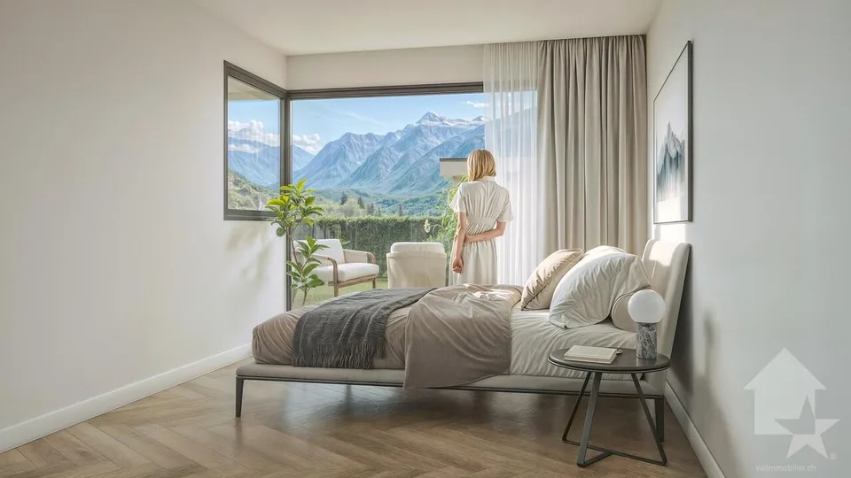 Villa d'architecte 4.5 pièces à construire sur les hauts de Conthey
