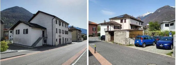 CASA PLURIFAMILIARE CON SPAZI COMMERCIALI