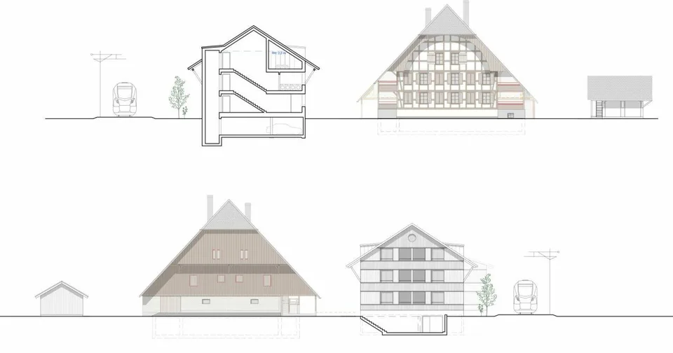 Ehemaliges Bauernhaus mit Baulandreserve