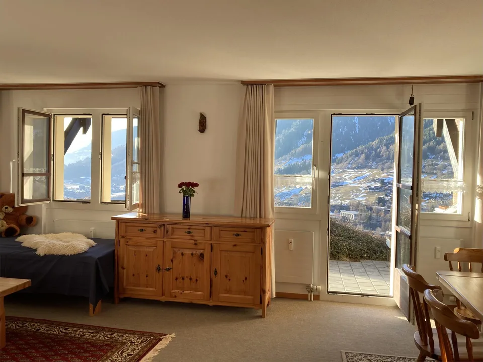 Sonnige 3.5-Terrassen-Wohnung mit grandioser Aussicht – Foto 14 von 17