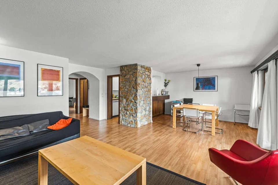 3.5-Zimmer-Wohnung im Zentrum von Klosters (Zweitwohnung)