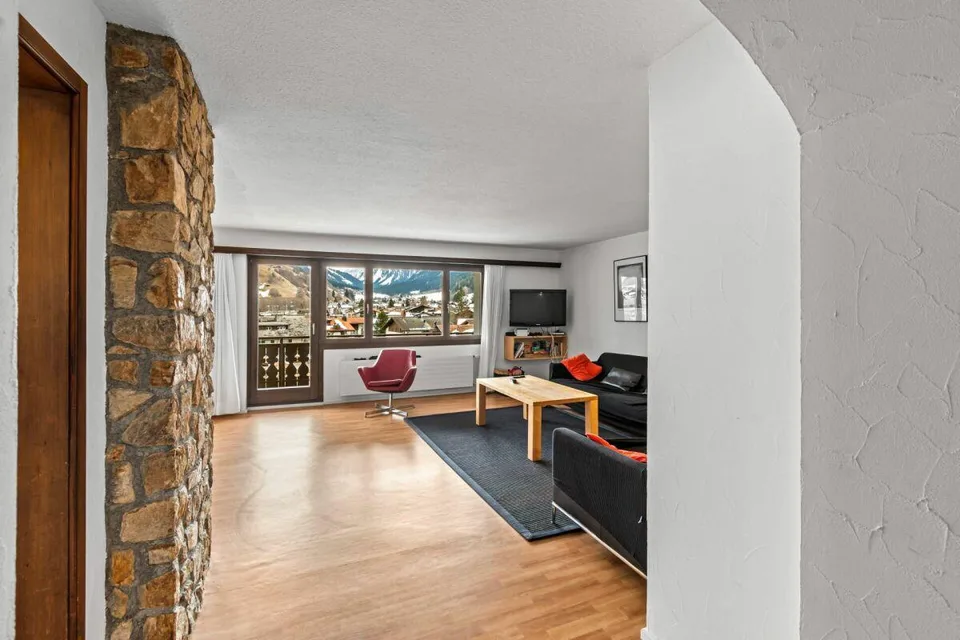 3.5-Zimmer-Wohnung im Zentrum von Klosters (Zweitwohnung)