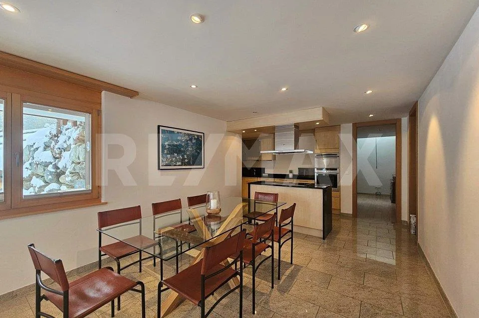 Einzigartiges Ski-in, ski-out Apartment mit privatem Wellness