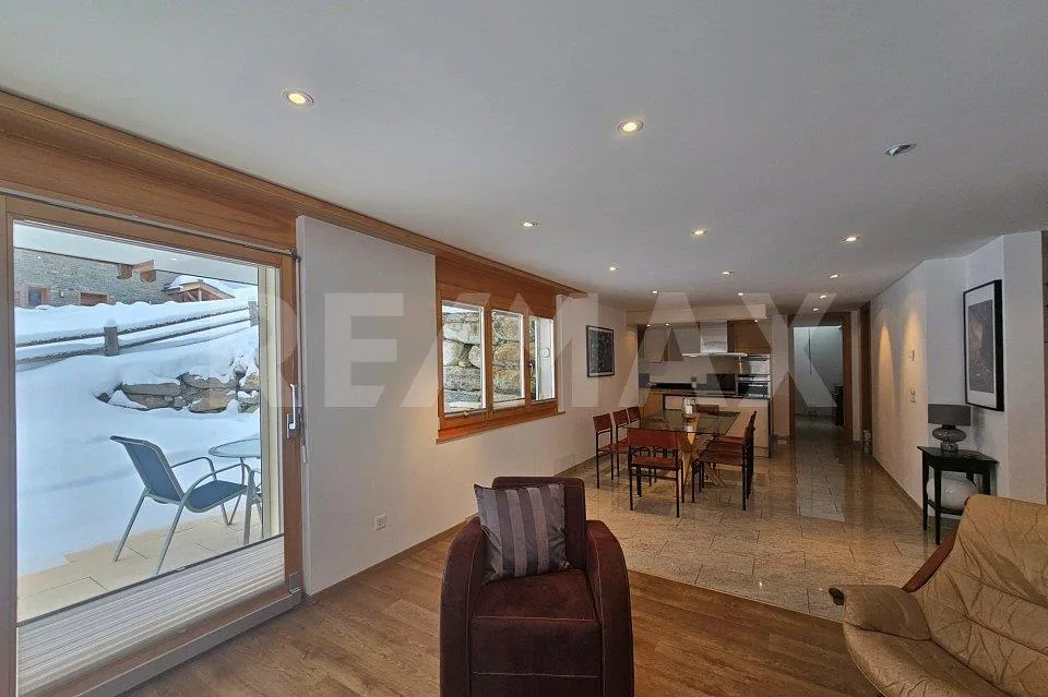 Einzigartiges Ski-in, ski-out Apartment mit privatem Wellness