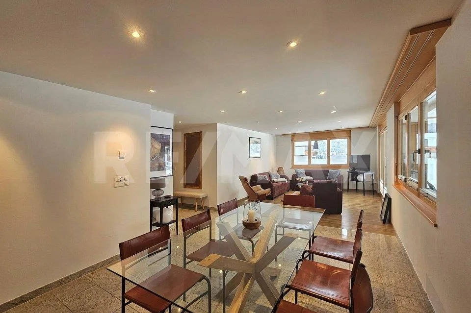Einzigartiges Ski-in, ski-out Apartment mit privatem Wellness