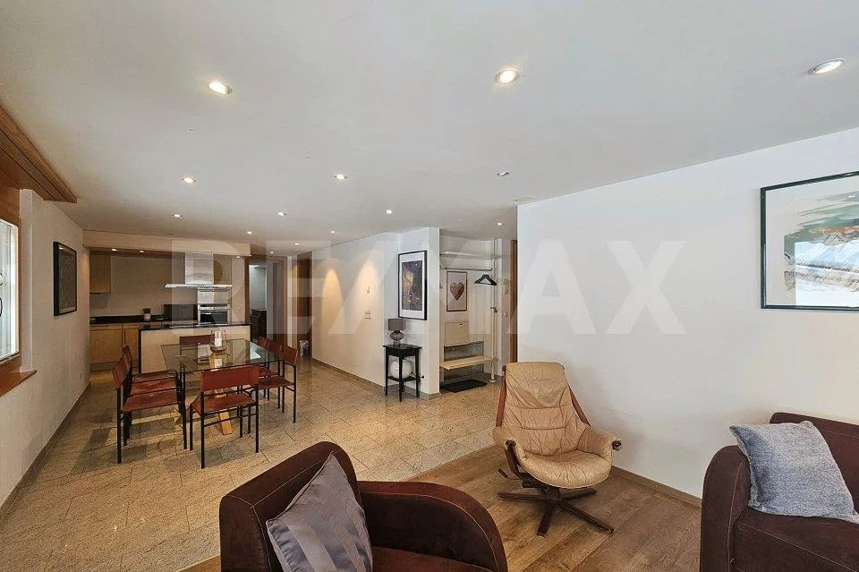 Einzigartiges Ski-in, ski-out Apartment mit privatem Wellness