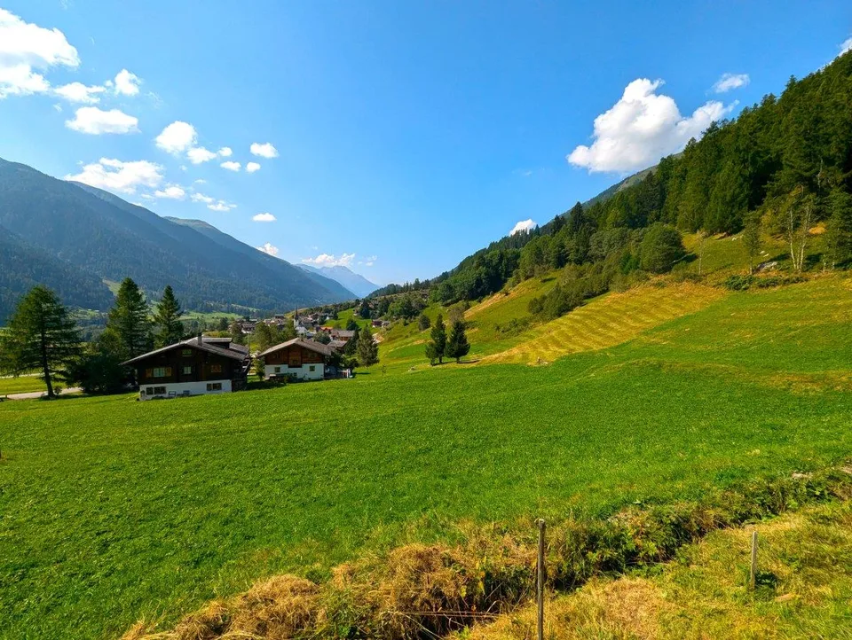 Unverbaubares Bauland am Waldesrand im Goms