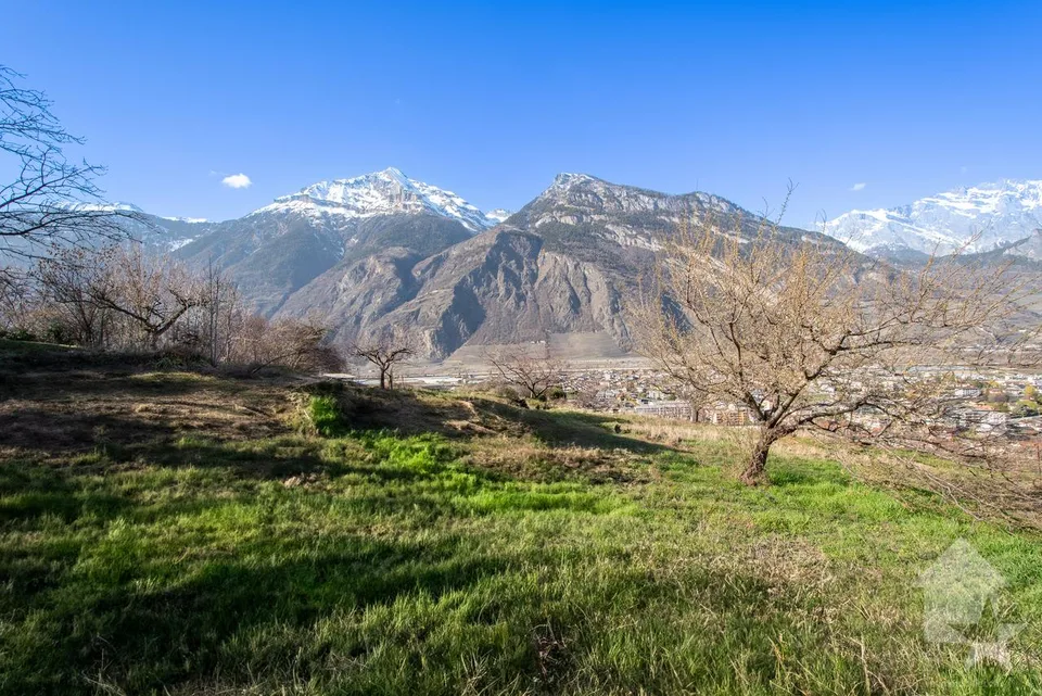 Grand terrain à construire dans le village de Saxon