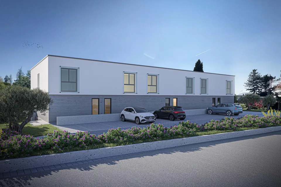 NUOVE VILLE BIFAMILIARI DAL DESIGN MODERNO E GIARDINO PRIVATO