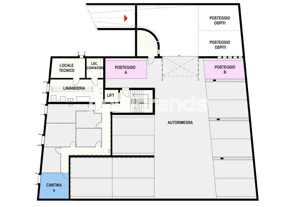 Montagnola – Arasio: attico 4,5 locali con terrazza e vista aperta. – Foto 13 von 14