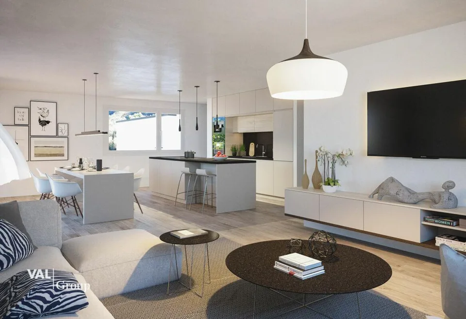 Magnifique appartement, avec bel espace jardin terrasse