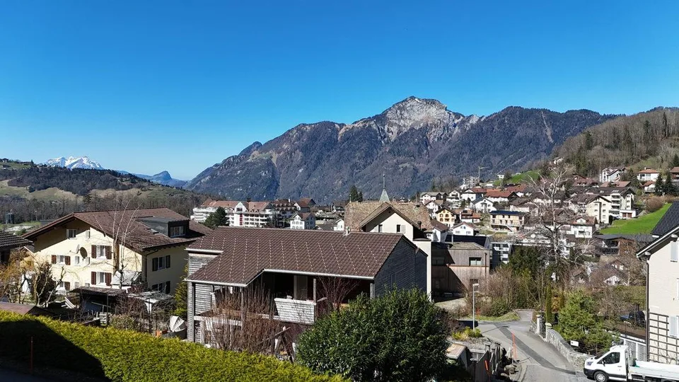 1025m2 Bauland in Morschach